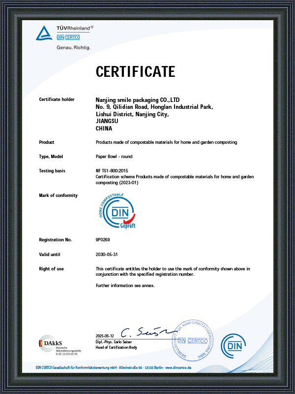 Certificato DIN